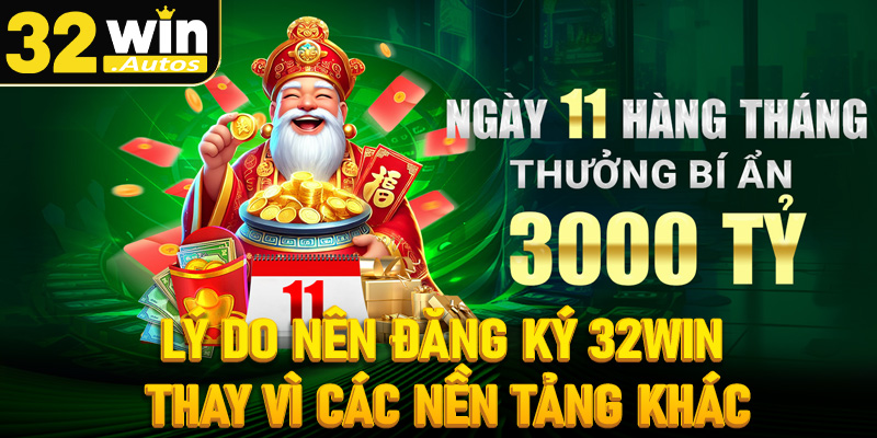 Tại sao anh em lại chọn đăng ký 32win để trải nghiệm thay vì nền tảng khác